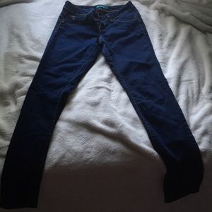 Dark blue skinny jeans